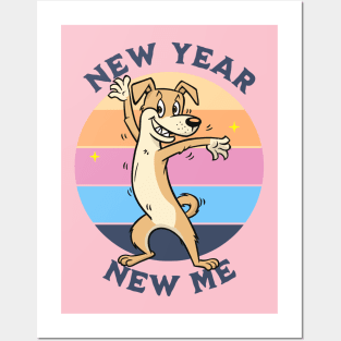 New Year New Me Posters and Art